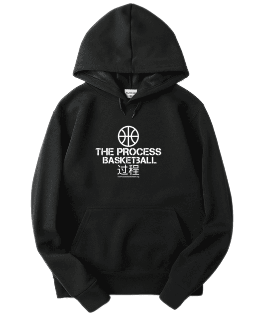 HOODIE "INTERNATIONAL" BLACK