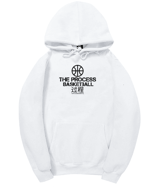 HOODIE "INTERNATIONAL" WHITE