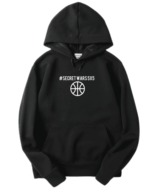 HOODIE "SECRET WARS" BLACK